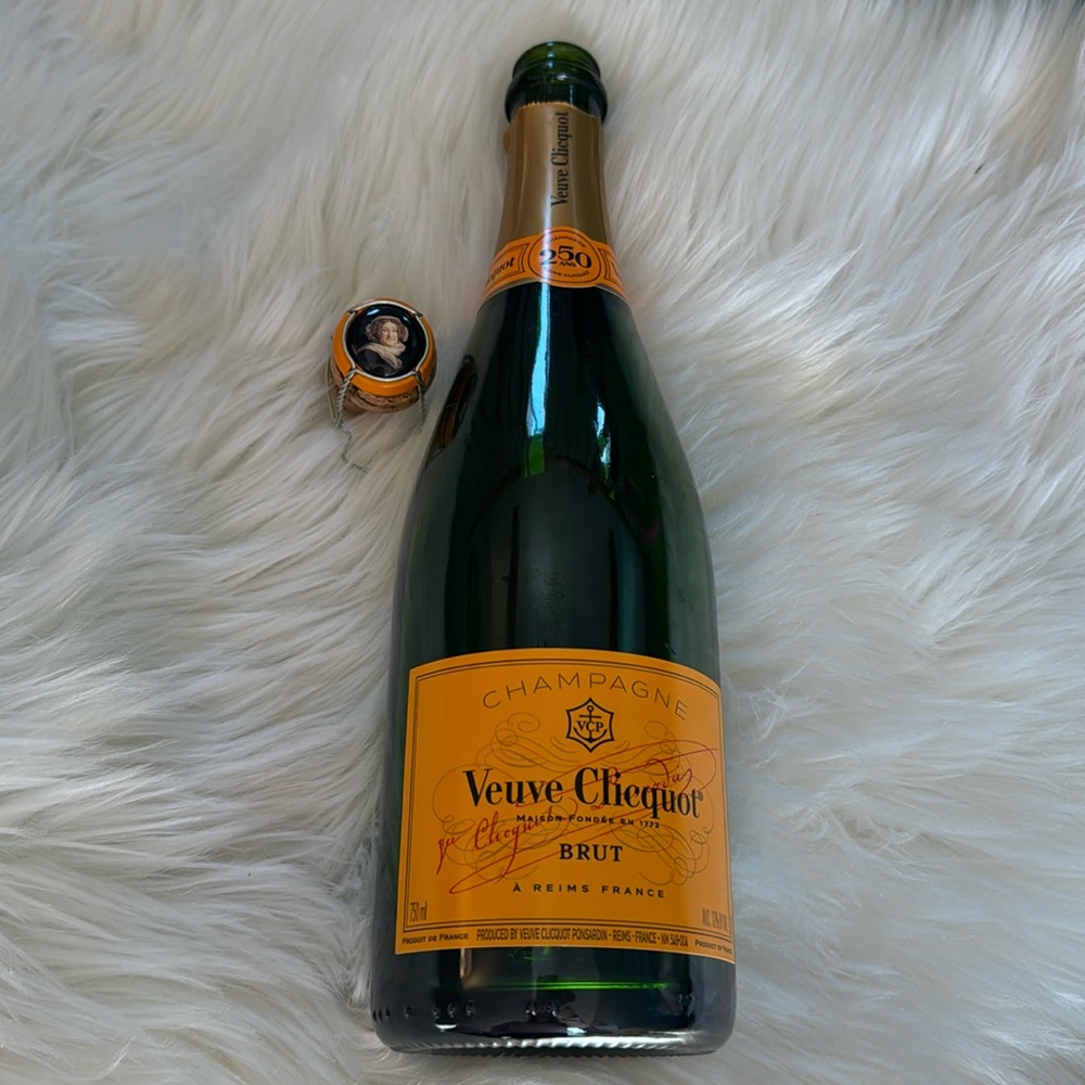 Veuve Clicquot Champagne Bottles Cork and Cage
